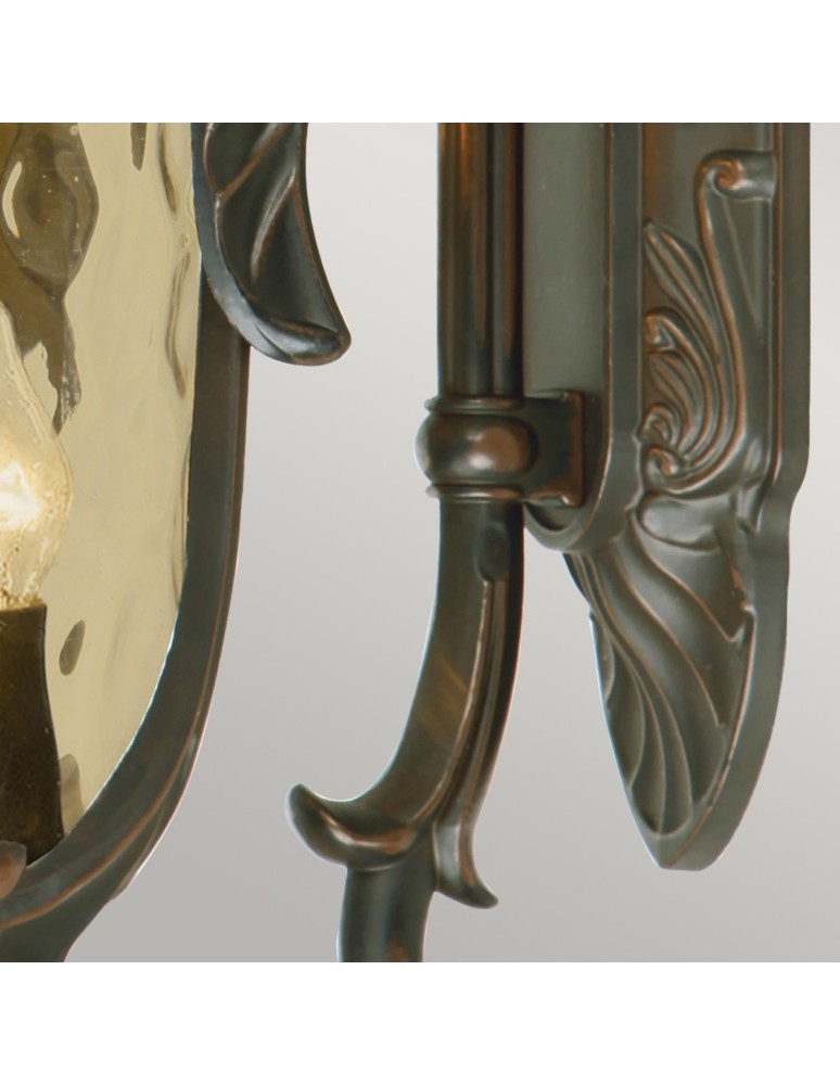 Outdoor wall lamps - Elstead PHILADELPHIA Wall lamp E14 3x60W IP44 Brown PH2-L-OB - product kolory-swiatla.pl 4