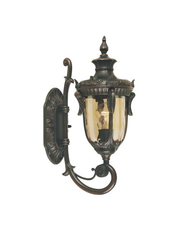 Elstead PHILADELPHIA Wall lamp E27 1x100W IP44 Brown PH1-S-OB