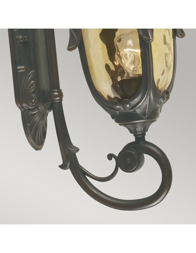 Outdoor wall lamps - Elstead PHILADELPHIA Wall lamp E27 1x100W IP44 Brown PH1-M-OB - product kolory-swiatla.pl 4