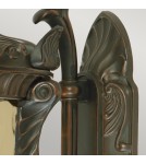 Outdoor wall lamps - Elstead PHILADELPHIA Wall lamp E14 3x60W IP44 Brown PH1-L-OB - product 4