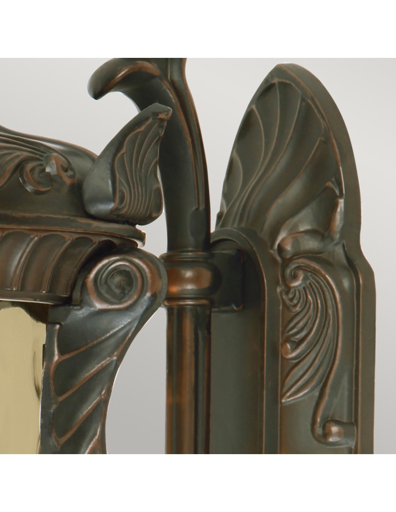 Outdoor wall lamps - Elstead PHILADELPHIA Wall lamp E14 3x60W IP44 Brown PH1-L-OB - product kolory-swiatla.pl 4