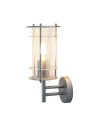 Elstead ORDRUP Wall lamp E27 1x60W IP44 Silver ORDRUP