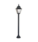 Standing garden lamps - Elstead NORFOLK Outdoor Standing E27 1x100W IP43 Black NR4-BLK - product 1