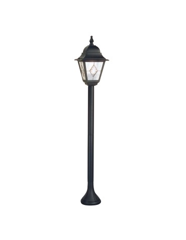 Elstead NORFOLK Outdoor Standing E27 1x100W IP43 Black NR4-BLK