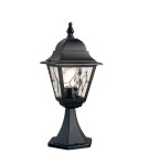 Standing garden lamps - Elstead NORFOLK Outdoor Standing E27 1x100W IP43 Black NR3-BLK - product 1
