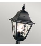 Standing garden lamps - Elstead NORFOLK Outdoor Standing E27 1x100W IP43 Black NR3-BLK - product 2