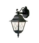 Outdoor wall lamps - Elstead NORFOLK Wall lamp E27 1x100W IP43 Black NR2-BLK - product 1