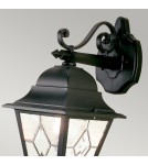 Outdoor wall lamps - Elstead NORFOLK Wall lamp E27 1x100W IP43 Black NR2-BLK - product 2