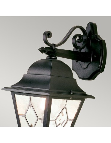 Elstead NORFOLK Wall lamp E27 1x100W IP43 Black NR2-BLK - product 2