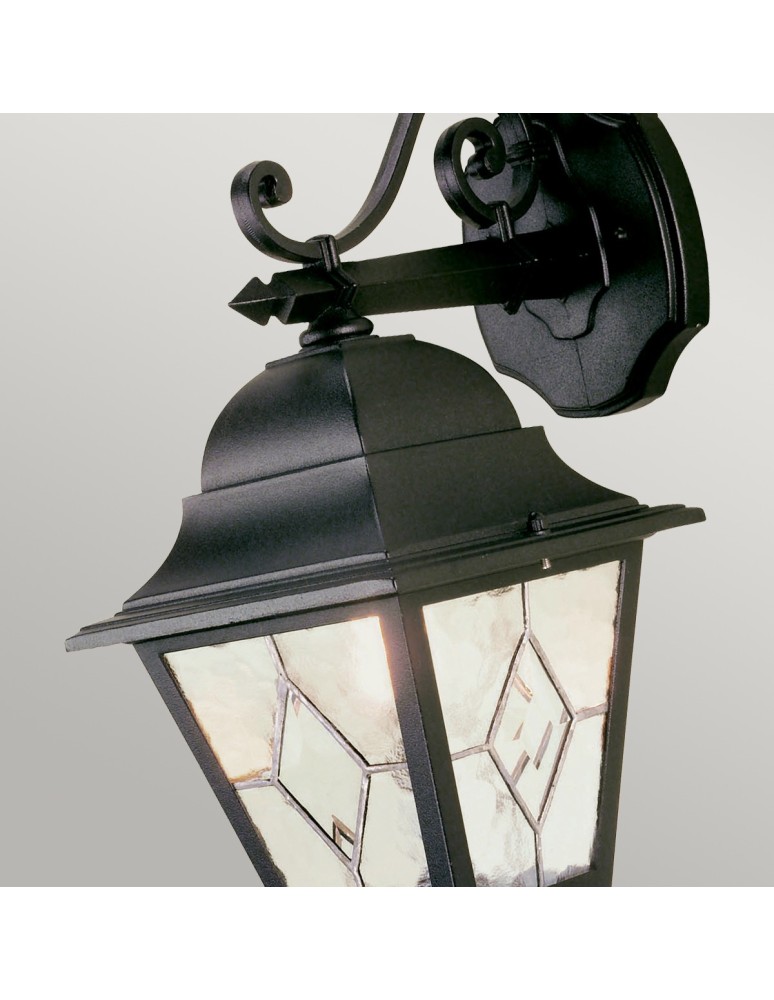 Outdoor wall lamps - Elstead NORFOLK Wall lamp E27 1x100W IP43 Black NR2-BLK - product kolory-swiatla.pl 4