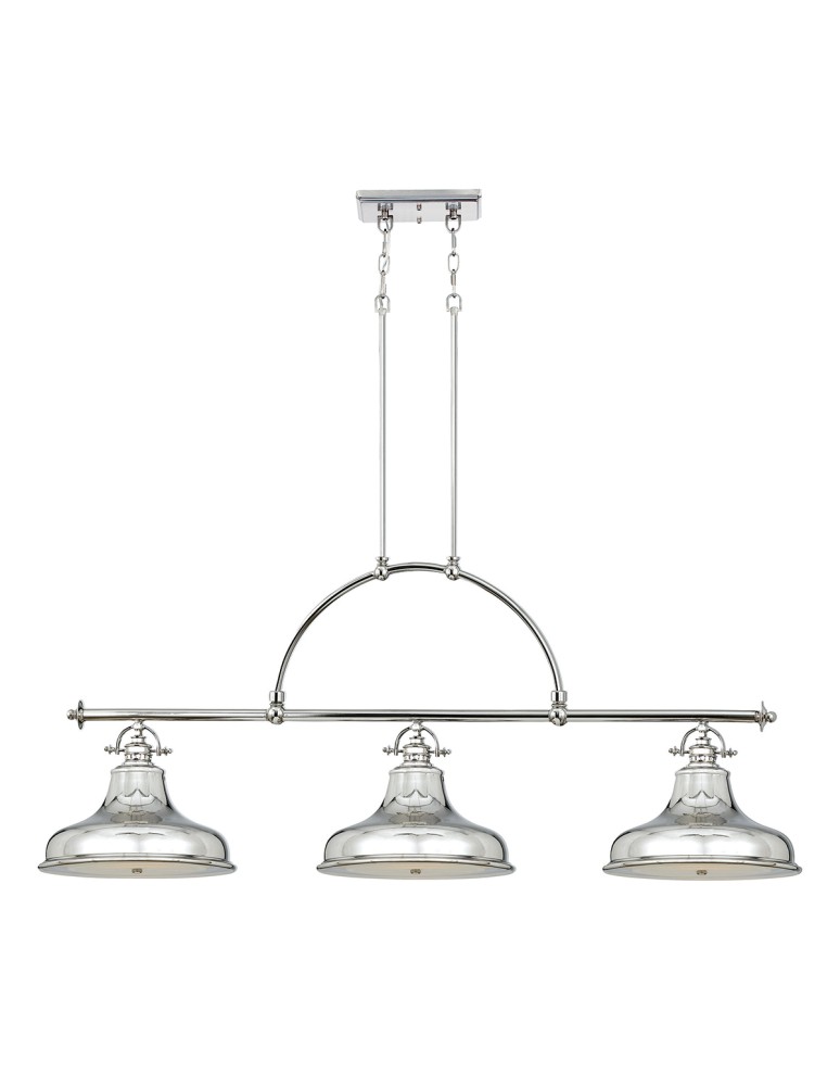 Pendant lamps - Quoizel EMERY 3x100W E27 QZ/EMERY3P IS Pendant. - product kolory-swiatla.pl 1