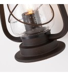 Outdoor wall lamps - Elstead MINERS Wall lamp E27 1x60W IP44 Brown MINERS-WALL - product 3