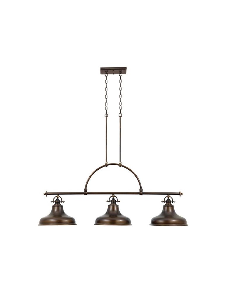 Pendant lamps - Quoizel EMERY 3x100W E27 QZ/EMERY3P PN Pendant. - product kolory-swiatla.pl 1