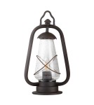 Standing garden lamps - Elstead MINERS Outdoor Standing E27 1x60W IP44 Brown MINERS-PED. - product 2