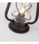 Standing garden lamps - Elstead MINERS Outdoor Standing E27 1x60W IP44 Brown MINERS-PED. - product 3