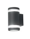 Elstead MAGNUS Wall lamp GX53 2x9W IP44 Graphite MAGNUS-2
