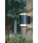 Outdoor wall lamps - Elstead MAGNUS Wall lamp GX53 2x9W IP44 Graphite MAGNUS-2 - product 2