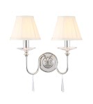 Chandelier wall lamps - Elstead FINSBURY PARK 2x60W E14 FP2 POL NICKEL Wall lamp. - product 2