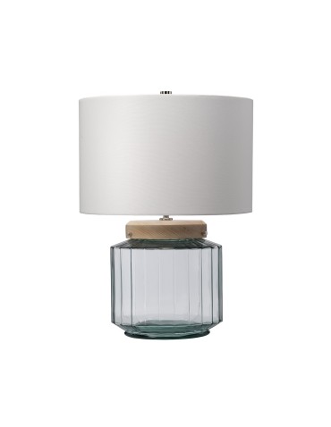 Elstead LUGA Table Lamp E27 1x60W Smoky LUGA-TL-NATURAL