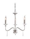 Elstead FINSBURY PARK 3x60W E14 FP3 POL NICKEL Pendant.