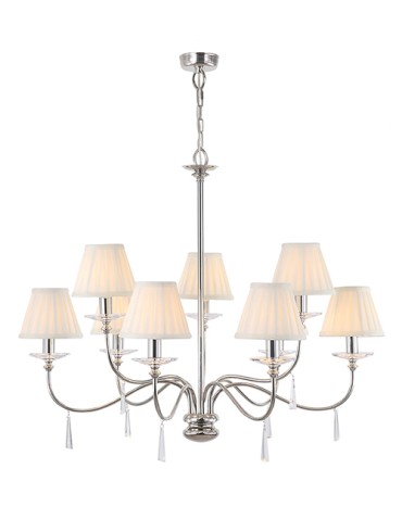 Elstead FINSBURY PARK 9x60W E14 FP9 POL NICKEL Wisząca - produkt 2