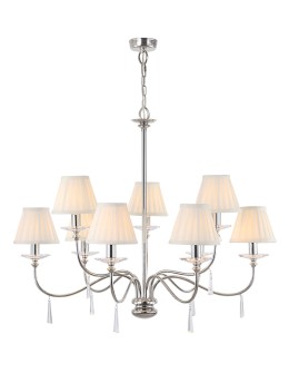Elstead FINSBURY PARK 9x60W E14 FP9 POL NICKEL Pendant. - product 2