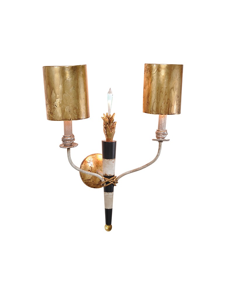 Wall lamps - Elstead Lighting Flambeau Wall lamp 2x60W E14 FB/Flambeau2 - product kolory-swiatla.pl 1
