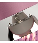 Table lamps with lampshade - Elstead LENA Table Lamp E27+GU10 1x60W+1x7W Purple LENA-TL-S-PLUM. - product 4
