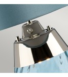 Table lamps with lampshade - Elstead LENA Table Lamp E27+GU10 1x60W+1x7W Blue LENA-TL-S-BLUE - product 2