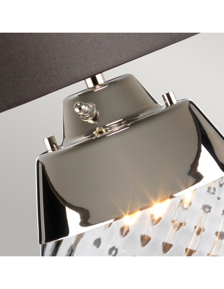 Table lamps with lampshade - Elstead LENA Table Lamp E27+GU10 1x60W+1x7W Tinted LENA-TL-L-SMOKE - product kolory-swiatla.pl 2