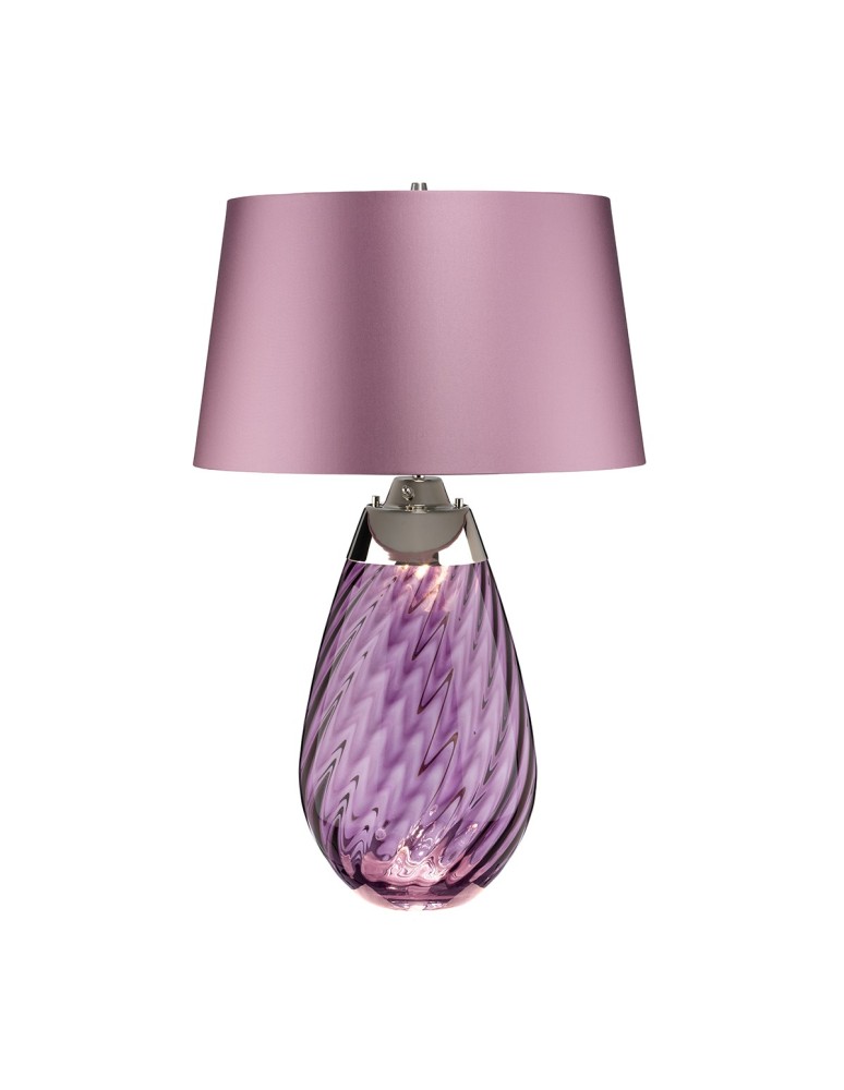 Table lamps with lampshade - Elstead LENA Table Lamp E27+GU10 1x60W+1x7W Purple LENA-TL-L-PLUM - product kolory-swiatla.pl 1