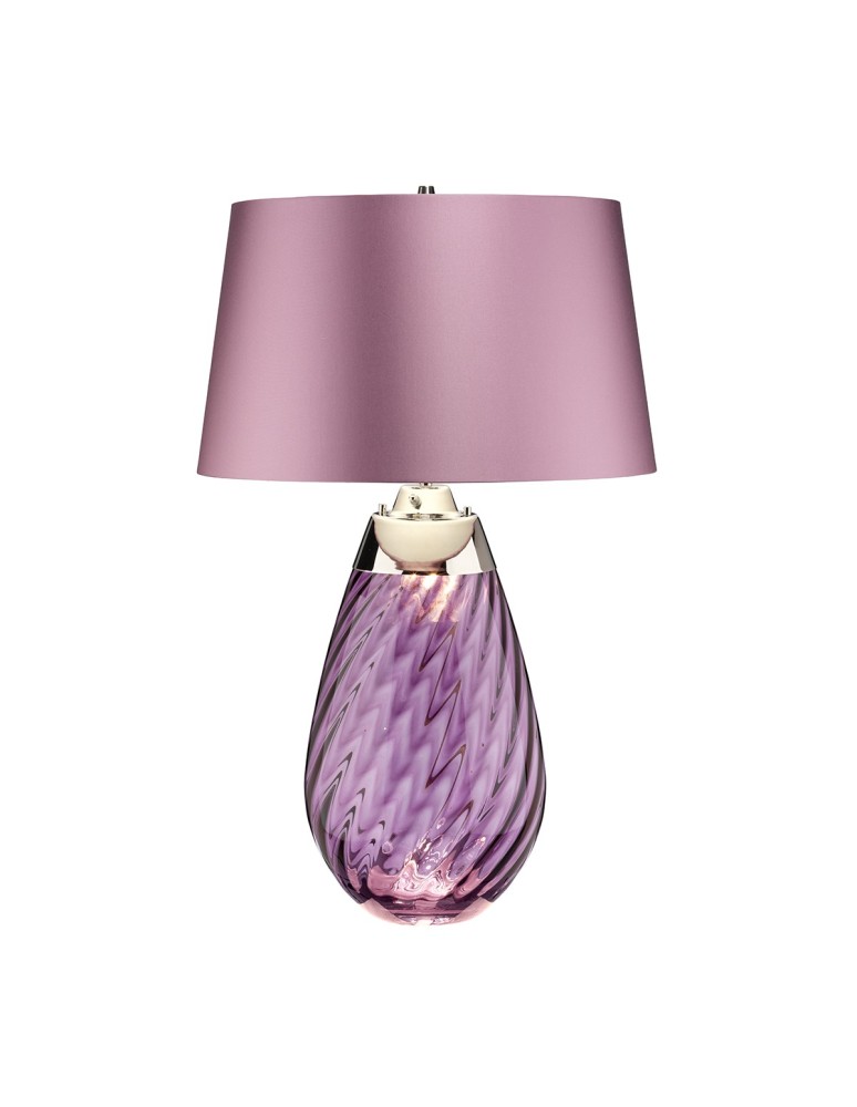 Table lamps with lampshade - Elstead LENA Table Lamp E27+GU10 1x60W+1x7W Purple LENA-TL-L-PLUM - product kolory-swiatla.pl 2