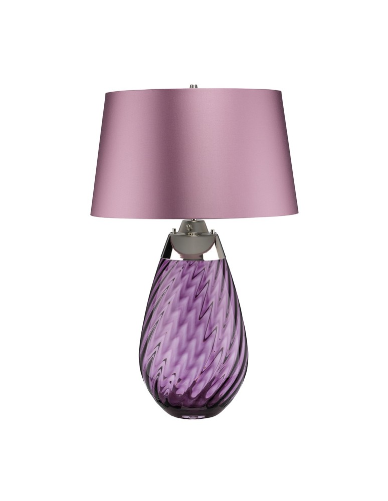 Table lamps with lampshade - Elstead LENA Table Lamp E27+GU10 1x60W+1x7W Purple LENA-TL-L-PLUM - product kolory-swiatla.pl 3