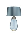 Elstead LENA Table Lamp E27+GU10 1x60W+1x7W Blue LENA-TL-L-BLUE