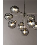 Modern chandeliers - Elstead KULA Chandelier E14 9x8W Nickel KULA9 - product 2