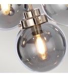 Modern chandeliers - Elstead KULA Chandelier E14 9x8W Nickel KULA9 - product 5