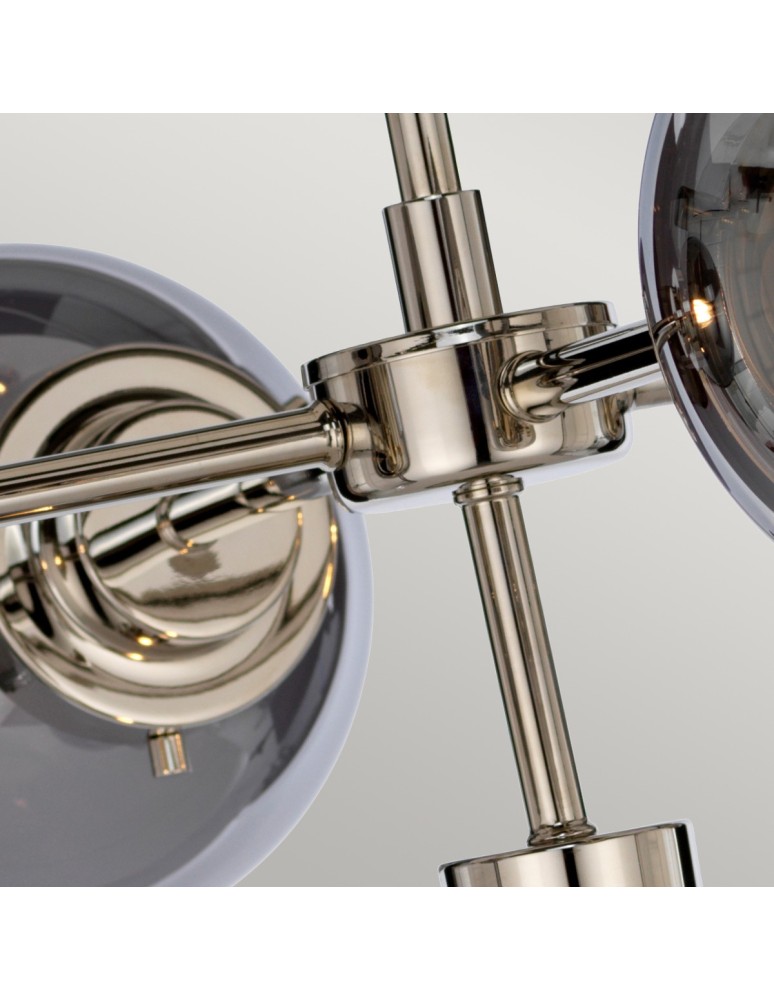 Modern chandeliers - Elstead KULA Chandelier E14 5x8W Nickel KULA5 - product kolory-swiatla.pl 3