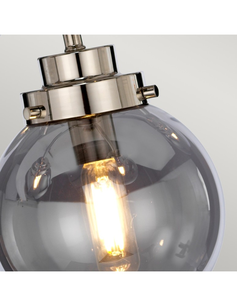 Modern chandeliers - Elstead KULA Chandelier E14 5x8W Nickel KULA5 - product kolory-swiatla.pl 4