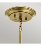 Pendant lamps - Elstead WAVERLY Pendant E27 1x60W Brass KL-WAVERLY-MP-NBR - product 3