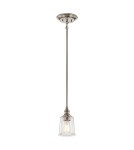 Pendant lamps - Elstead WAVERLY Pendant E27 1x60W Zinc KL-WAVERLY-MP-CLP - product 1