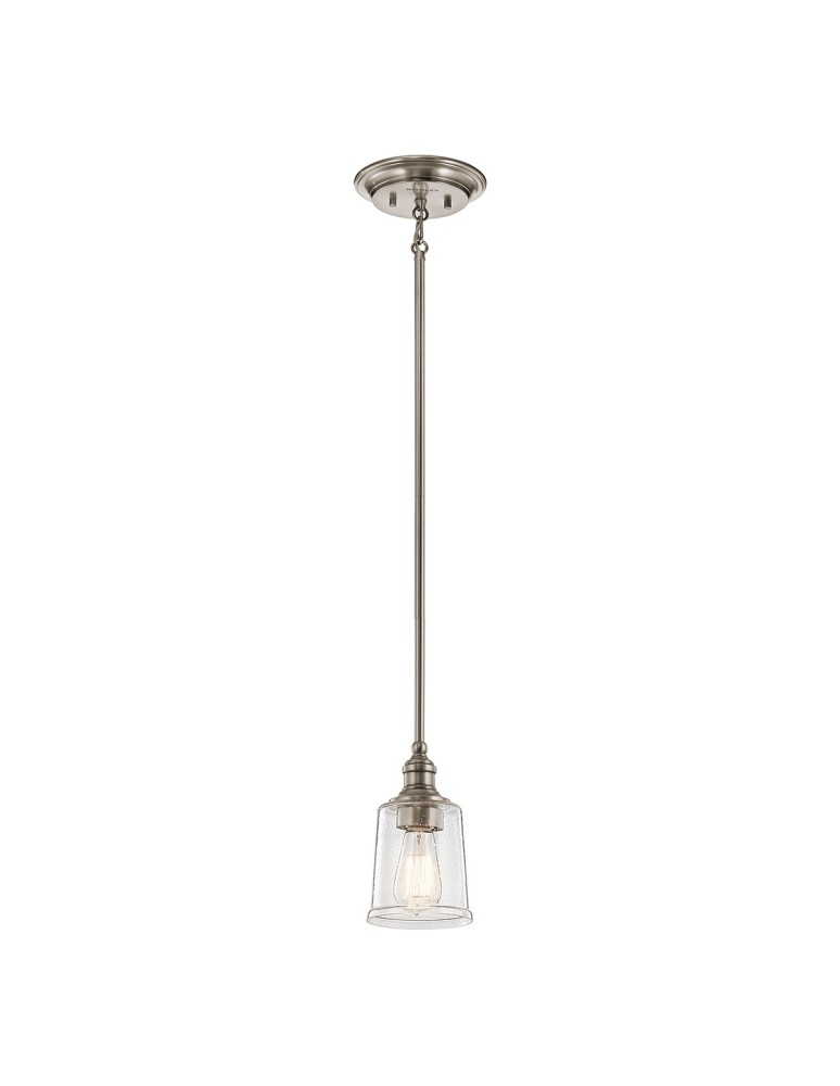 Pendant lamps - Elstead WAVERLY Pendant E27 1x60W Zinc KL-WAVERLY-MP-CLP - product kolory-swiatla.pl 1