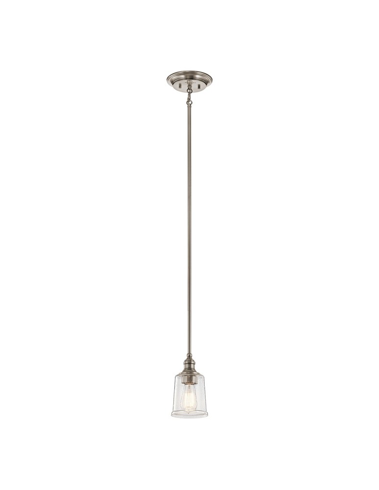 Pendant lamps - Elstead WAVERLY Pendant E27 1x60W Zinc KL-WAVERLY-MP-CLP - product kolory-swiatla.pl 2