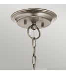 Retro chandeliers - Elstead WAVERLY E27 3x60W Zinc Chandelier KL-WAVERLY3-CLP - product 2
