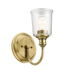 Wall lamps - Elstead WAVERLY Wall lamp E27 1x60W Brass KL-WAVERLY1-NBR - product 2