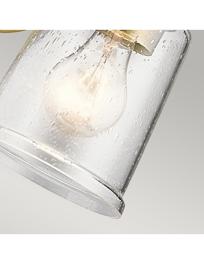 Wall lamps - Elstead WAVERLY Wall lamp E27 1x60W Brass KL-WAVERLY1-NBR - product kolory-swiatla.pl 4