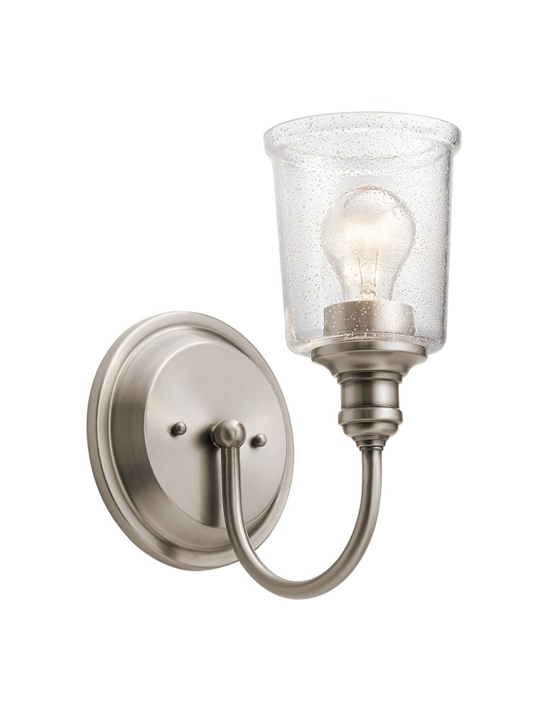 Kinkiety - Elstead WAVERLY Kinkiet E27 1x60W Cynkowy KL-WAVERLY1-CLP - produkt kolory-swiatla.pl 2