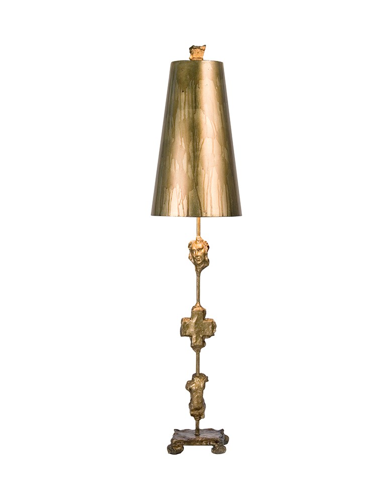 Table lamps - Elstead Lighting Flambeau Table FRAGMENT 1x60W E27 FB/FRAGMENT-TL-G - product kolory-swiatla.pl 1