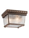 Elstead VENETIAN RAIN Plafon E14 2x40W IP44 Szczotkowany Brąz KL-VENETIAN-F