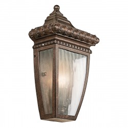 Elstead VENETIAN RAIN Kinkiet E14 1x60W IP44 Szczotkowany Brąz KL-VENETIAN7-S