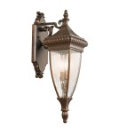 Outdoor wall lamps - Elstead VENETIAN RAIN Wall lamp E14 2x60W IP44 Brushed Bronze KL-VENETIAN2-M - product 1